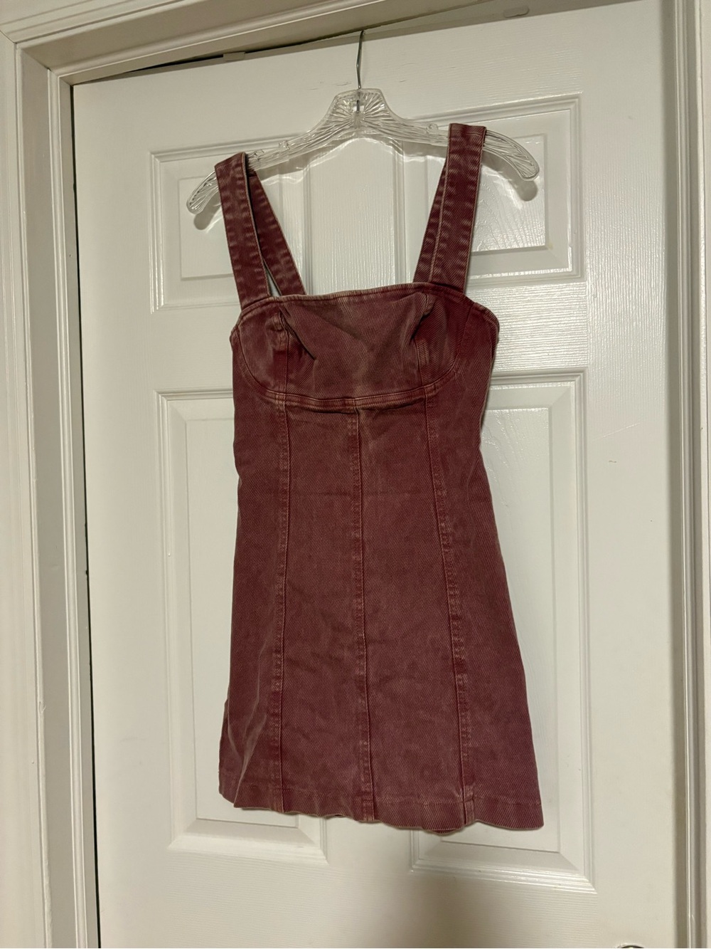 Urban Outfitters Dusty Rose Denim Mini Dress